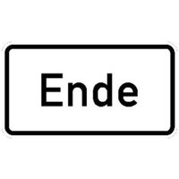 Zusatzschild 1012-31, 330x600mm Ende RAL-Gütezeichen Folie RA2 Zusatzschild 1012-31, 330x600mm Ende RAL-Gütezeichen Folie RA2 von sonstige