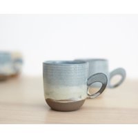 Kolbewald Tasse Mit Blau-Grüner Glasur Kolbewald Tasse Mit Blau-Grüner Glasur von sophiebandelin