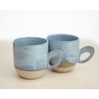 Kolbewald Tasse Mit Blauer Glasur Kolbewald Tasse Mit Blauer Glasur von sophiebandelin