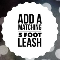 Fügen Sie Eine Matching 5 Foot Leash von sophisticatedpup