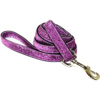 Lila Metallic Hundeleine - Celebri-Pup Fuchsia Glitzer Funkelnde Bling von sophisticatedpup