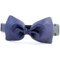 Navy Blue Bow Tie Dog Collar-Dog Collar-Wedding Attire For Dogs-Hund-Hochzeit-Marine Blaue Satin Hund Bogen Krawatte-Formale Krawatte von sophisticatedpup