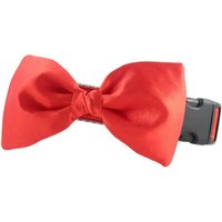 Red Bow Tie Dog Collar-Dog Collar-Wedding Attire For Dogs-Hundeschlittenhochzeit-Rote Satin-Hunde-Bogen-Krawatte-Formale Hundebogen-Krawatte von sophisticatedpup