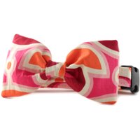Rosa Und Orange Fliege Hundehalsband - Floral Kragen Hochzeit Formale Ausgefallene Verstellbare von sophisticatedpup