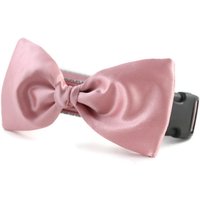 Rose Quarz Dog Bow Tie Collar-Dusty Collar-Wedding Attire For Dogs-Mauve Satin Dog Bow Tie-Dusty Pink von sophisticatedpup