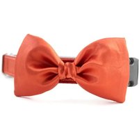 Rust Bow Tie Dog Collar-Dog Collar-Wedding Attire For Dogs-Hunde-Hochzeit-Herbst-Satin Hund Bogen-Krawatte-Formale Bogen Krawatte von sophisticatedpup