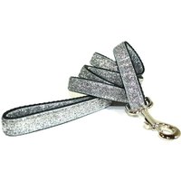Silber Metallic Hundeleine - Celebri-Pup Glitzer Von Sophisticated Pup Funkelnde von sophisticatedpup