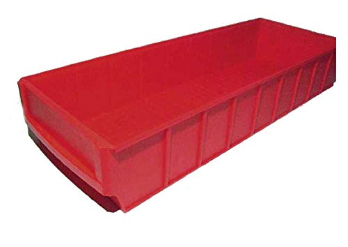 Industrieboxen 500x183x81mm rot Lagerbehälter 10 Stück Industrieboxen 500x183x81mm rot Lagerbehälter 10 Stück von sopo a-z