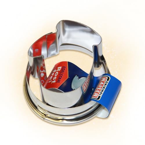 sopomarkt24 Ausstecher Premium Keks Ausstechform Ausstechformen Weihnachten, Plätzchen Ausstecher, Keksausstecher, Plätzchenausstecher, Edelstahl Handschuh Ø 4.5cm von sopomarkt24