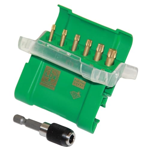 sopomarkt24 Diamant Bit Set 7-teilig Dia Torx TX Bits Bithalter magnetisch Profi Plus Bitbox Schrauberbit Diamantbeschichtung 107650 sopomarkt24 Diamant Bit Set 7-teilig Dia Torx TX Bits Bithalter magnetisch Profi Plus Bitbox Schrauberbit Diamantbeschichtung 107650 von sopomarkt24