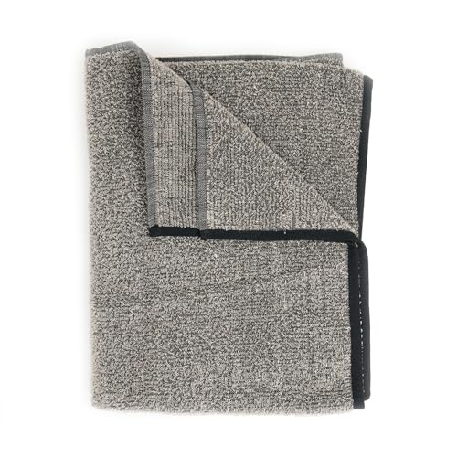 sositex | Handtuch, Saunatuch, Sauna-Line, Natural-Black in Zwei Größen, Premium Leinenprodukt, Made in EU (70 x 140 cm) von sositex