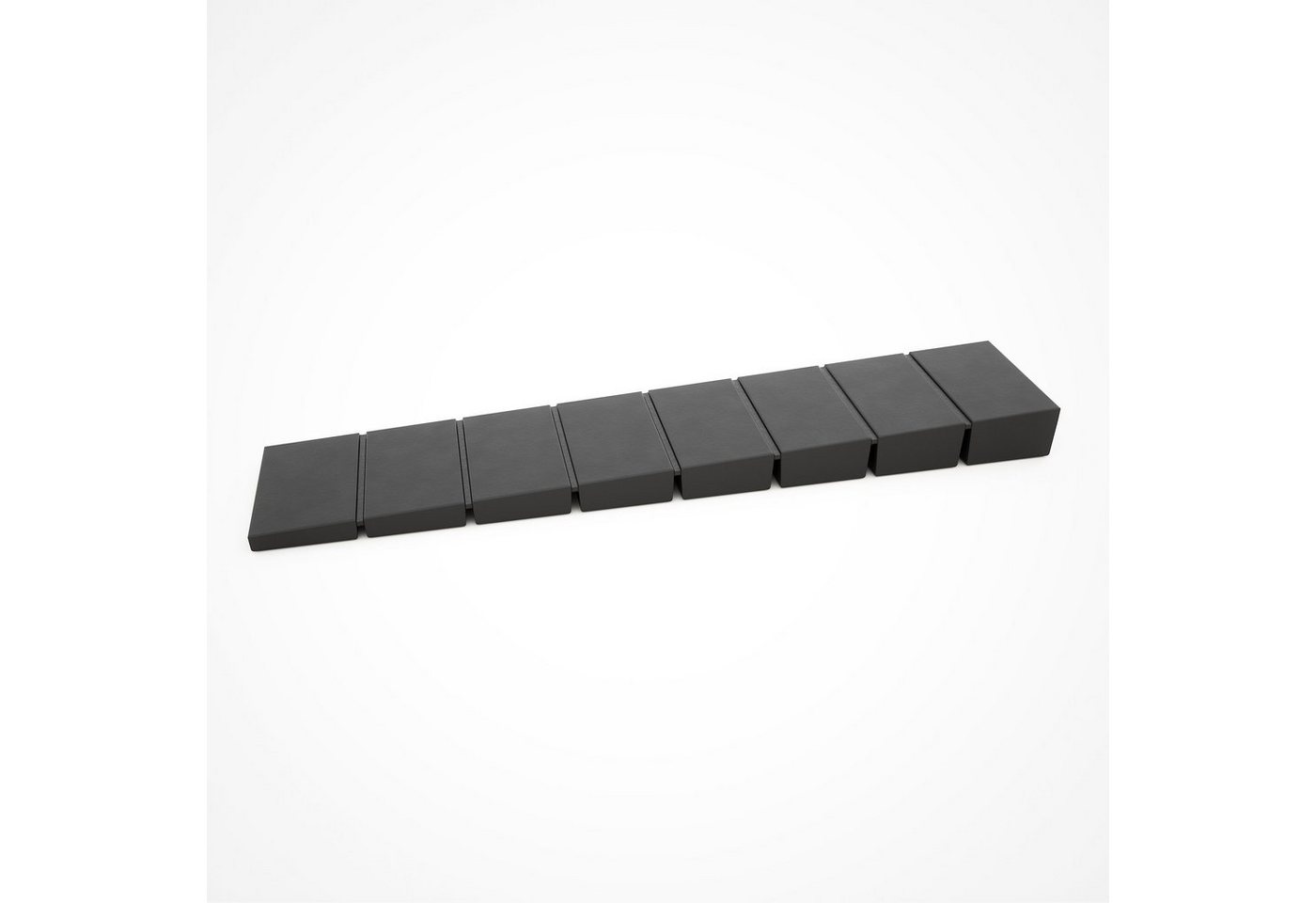 sossai® Montagekeil Unterlegkeil mit Soll-Bruchstelle in Schwarz, (100-St) von sossai®