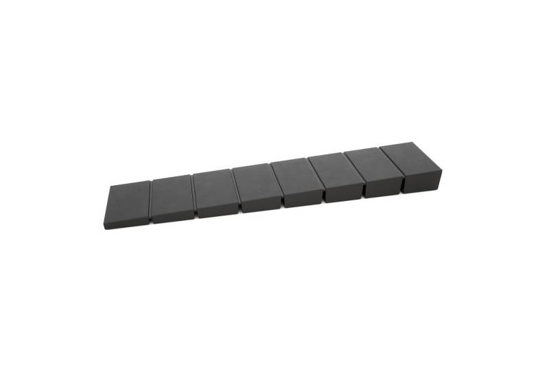 sossai® Montagekeil Unterlegkeil mit Soll-Bruchstelle in Schwarz, (100-St) von sossai®