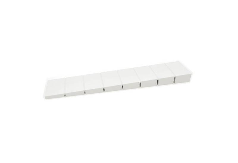 sossai® Montagekeil Unterlegkeil mit Soll-Bruchstelle in Weiß, (100-St) von sossai®