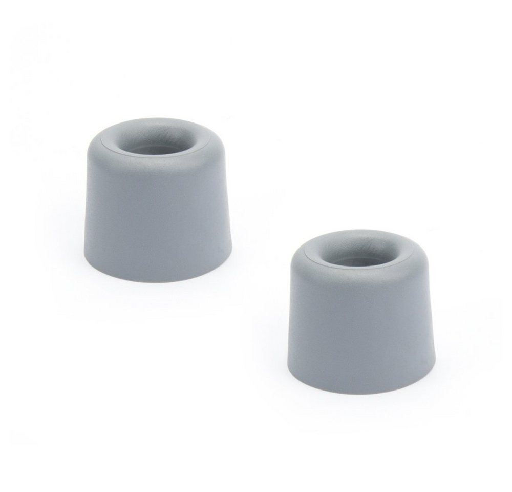 sossai® Türstopper Bodenstopper / Wandstopper NTS1 - ANKE (2 St), Farbe: Grau von sossai®