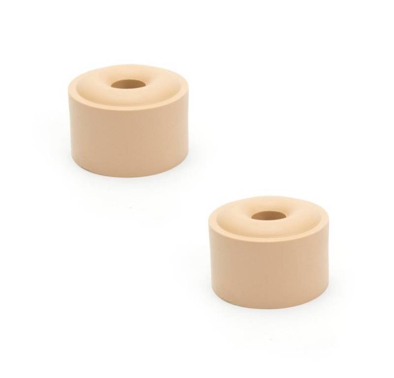 sossai® Türstopper Bodenstopper / Wandstopper NTS3 - JUPP (2 St), Farbe: Beige von sossai®