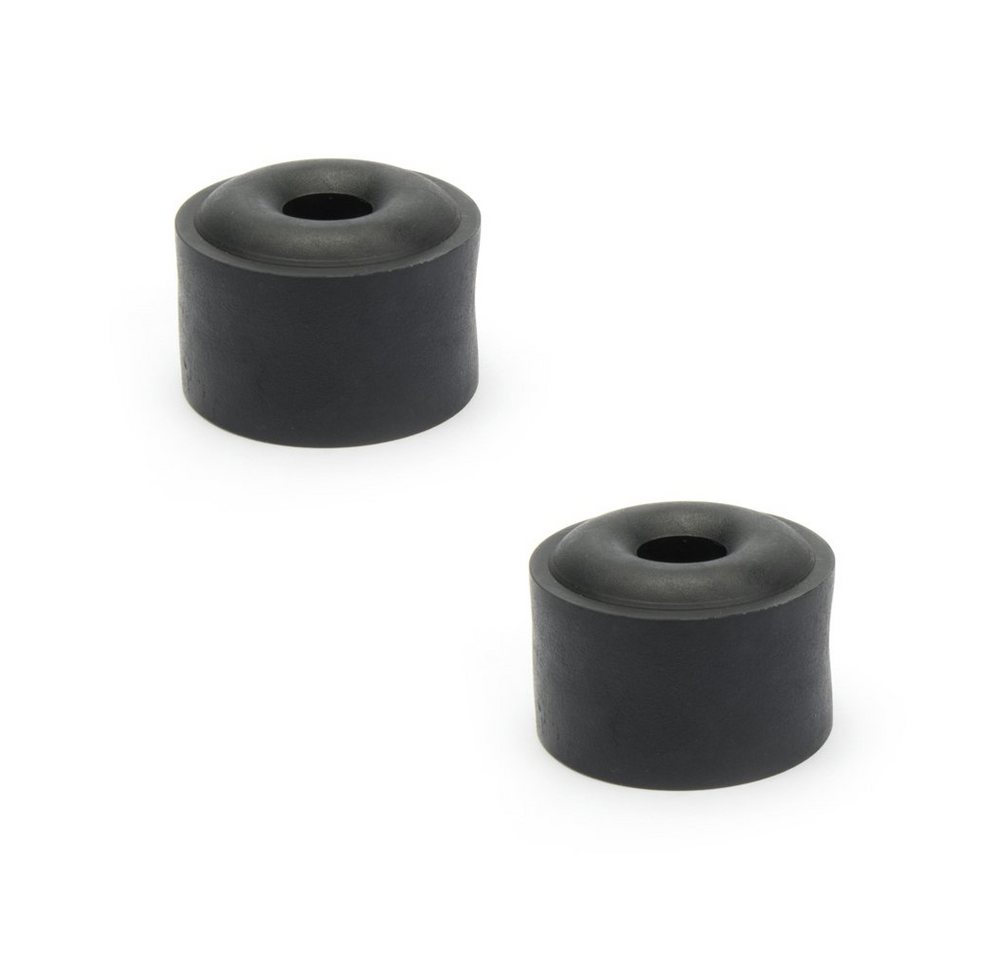 sossai® Türstopper Bodenstopper / Wandstopper NTS3 - JUPP (2 St), Farbe: Schwarz von sossai®