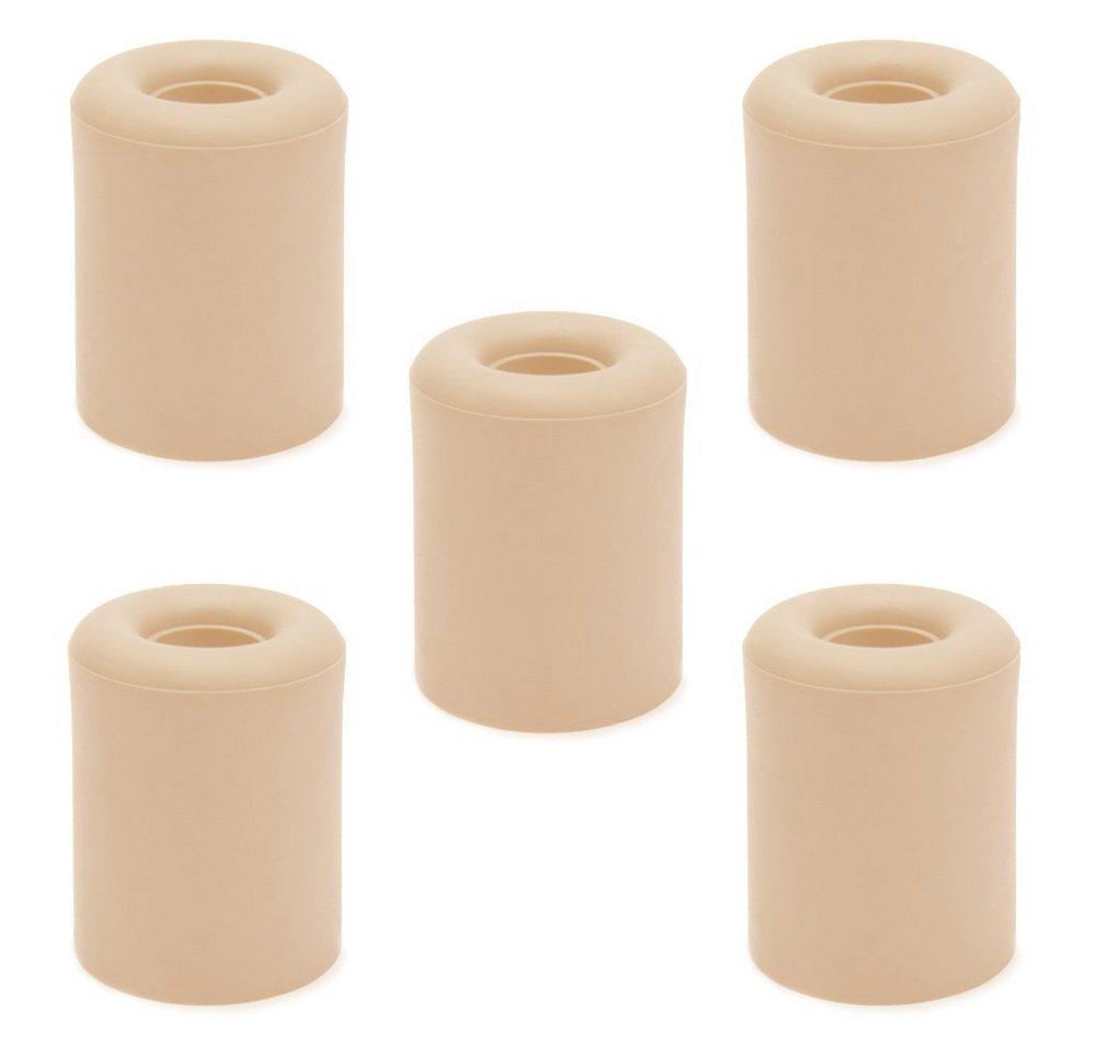 sossai® Türstopper Bodenstopper / Wandstopper NTS4 - RALF (5 St), Farbe: Beige von sossai®