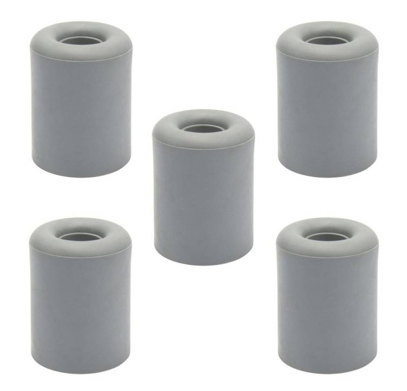 sossai® Türstopper Bodenstopper / Wandstopper NTS4 - RALF (5 St), Farbe: Grau von sossai®