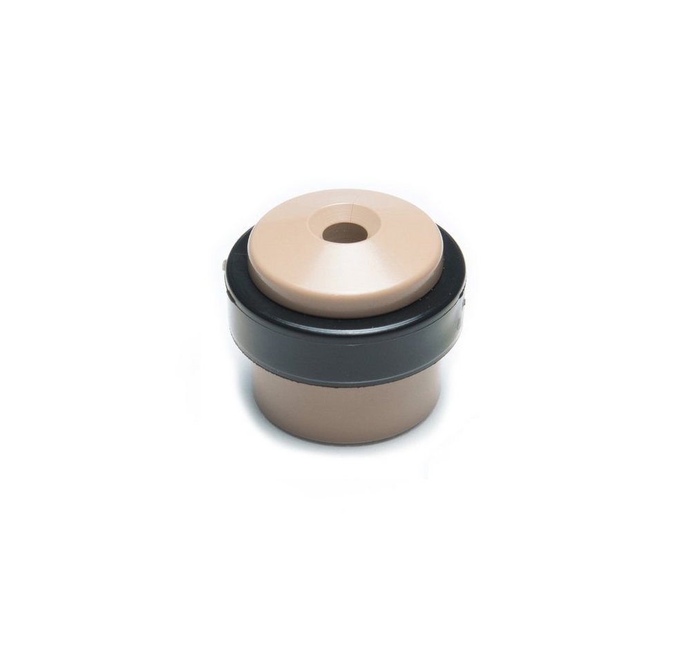 sossai® Türstopper Bodenstopper / Wandstopper NTS5 - SÖREN 1 (1 St), Farbe: Beige von sossai®