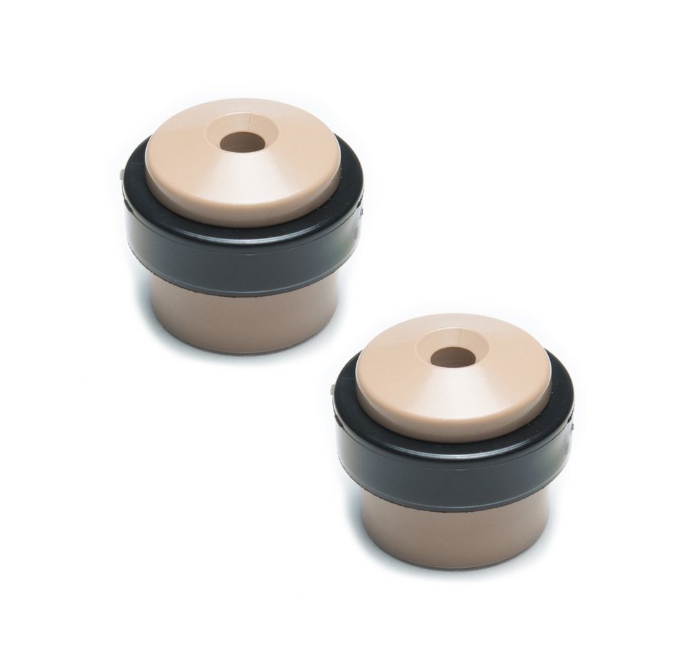 sossai® Türstopper Bodenstopper / Wandstopper NTS5 - SÖREN 1 (2 St), Farbe: Beige von sossai®