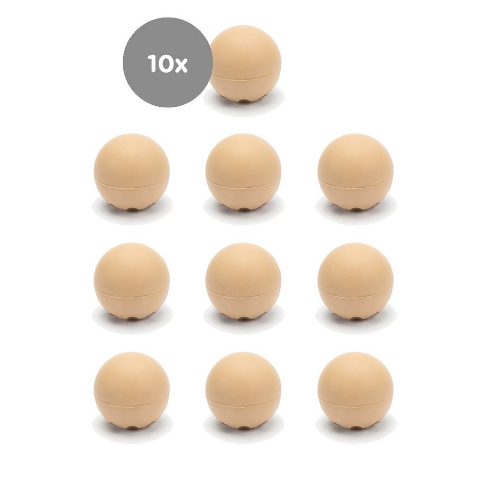 sossai® Türstopper Bodenstopper / Wandstopper NTS6 - GLOBE (10 St), Farbe: Beige von sossai®