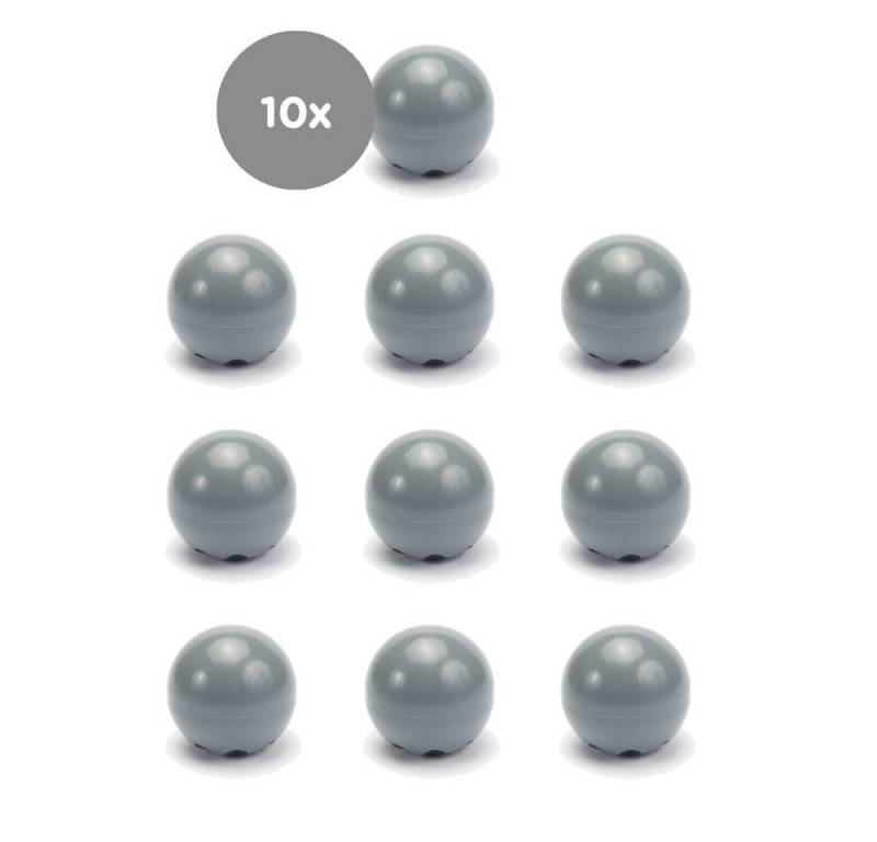 sossai® Türstopper Bodenstopper / Wandstopper NTS6 - GLOBE (10 St), Farbe: Grau von sossai®