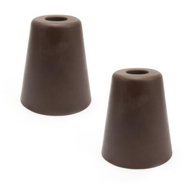 sossai® Türstopper Bodenstopper / Wandstopper NTS8 - HANS (2 St), Farbe: Braun von sossai®