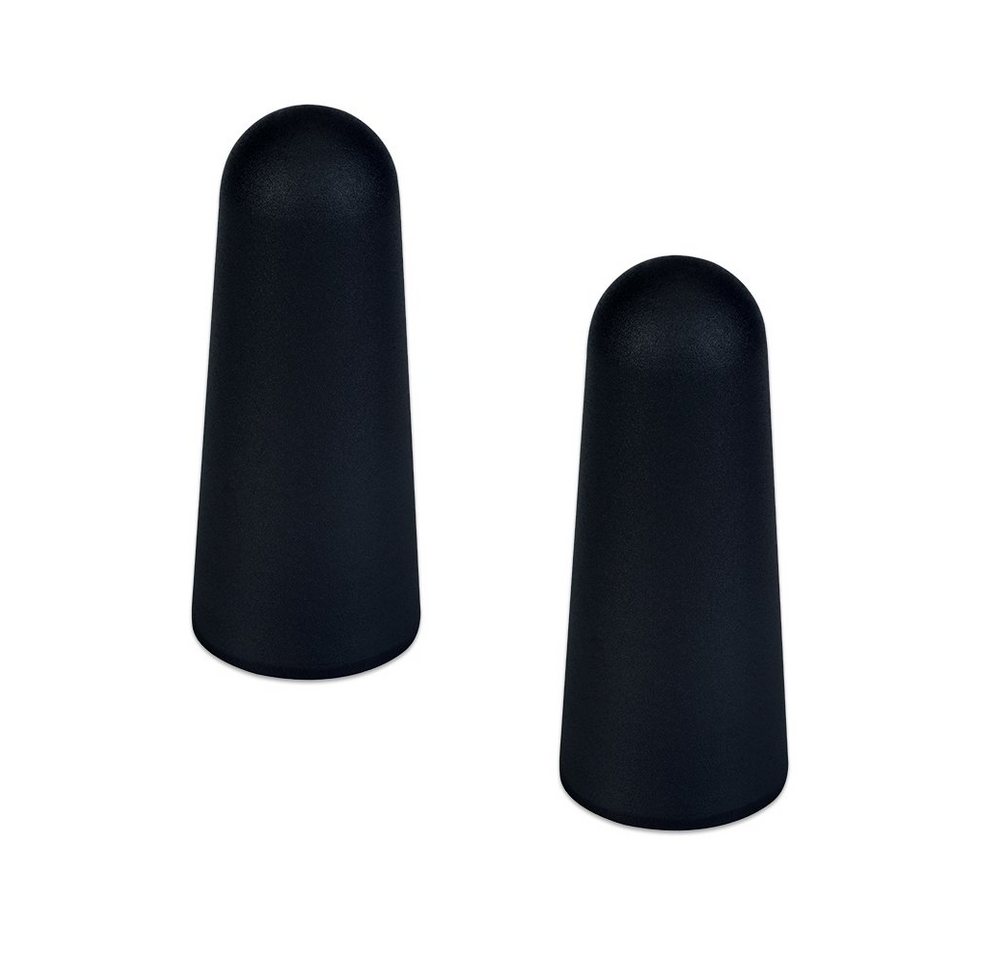 sossai® Türstopper Bodenstopper / Wandstopper NTS9 - ANTON (2 St), Farbe: Schwarz von sossai®