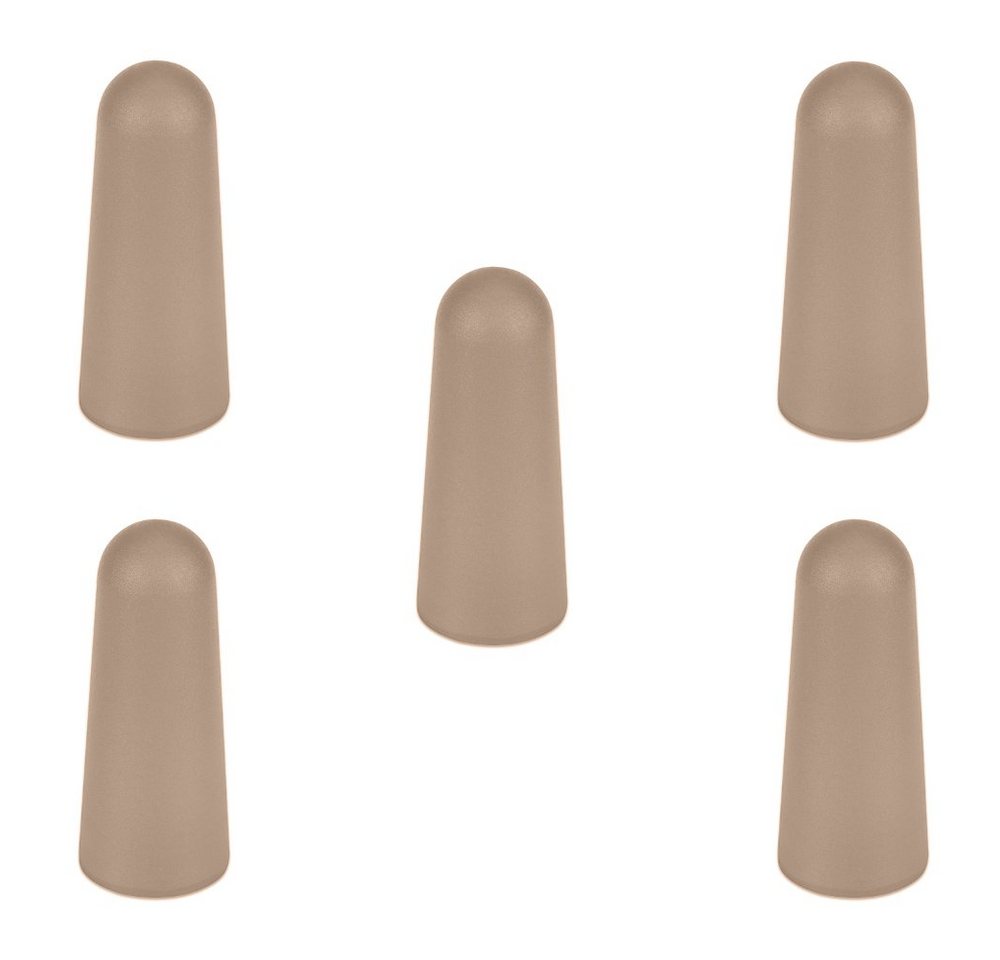 sossai® Türstopper Bodenstopper / Wandstopper NTS9 - ANTON (5 St), Farbe: Beige von sossai®