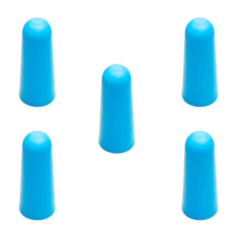 sossai® Türstopper Bodenstopper / Wandstopper NTS9 - ANTON (5 St), Farbe: Blau von sossai®