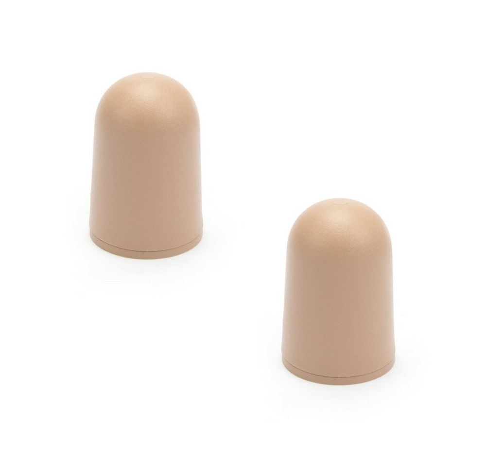 sossai® Türstopper Bodenstopper / Wandstopper NTS9 - TONI (2 St), Farbe: Beige von sossai®