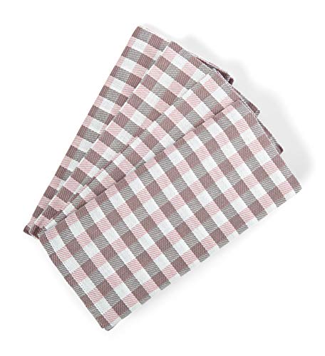 søstre & brødre 4er Set Geschirrtücher Küchentücher im hochwertigem Dobby-Design | Made IN EU | 100% Baumwolle - ÖKO-TEX Standard 100 | 50 x 70 cm Altrosa-Weiß Quadrate søstre & brødre 4er Set Geschirrtücher Küchentücher im hochwertigem Dobby-Design | Made IN EU | 100% Baumwolle - ÖKO-TEX Standard 100 | 50 x 70 cm Altrosa-Weiß Quadrate von søstre & brødre
