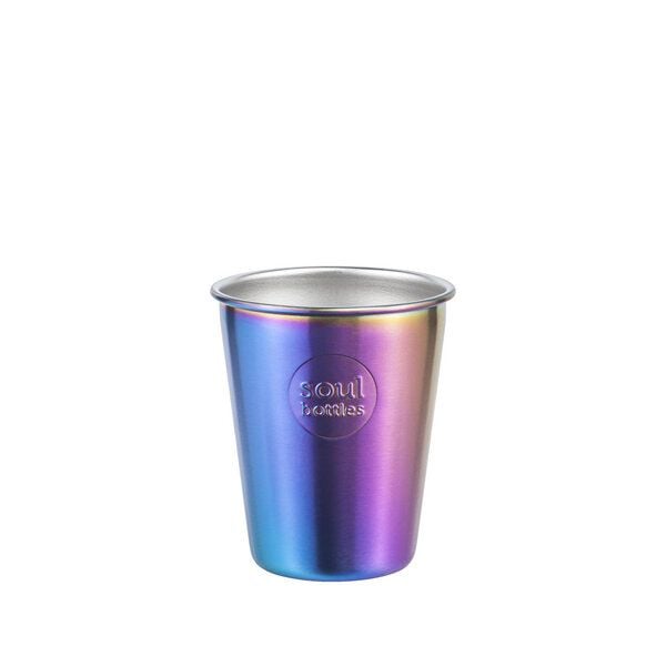 soulbottles Plastikfreier Trinkbecher aus Edelstahl • soulcups steel Utopia • 0,3 l und 0,4 l von soulbottles