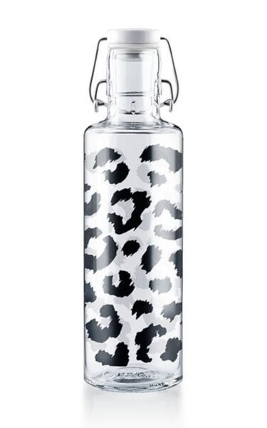 soulbottles soulbottle 0,6 l • Trinkflasche aus Glas • "leo" von soulbottles