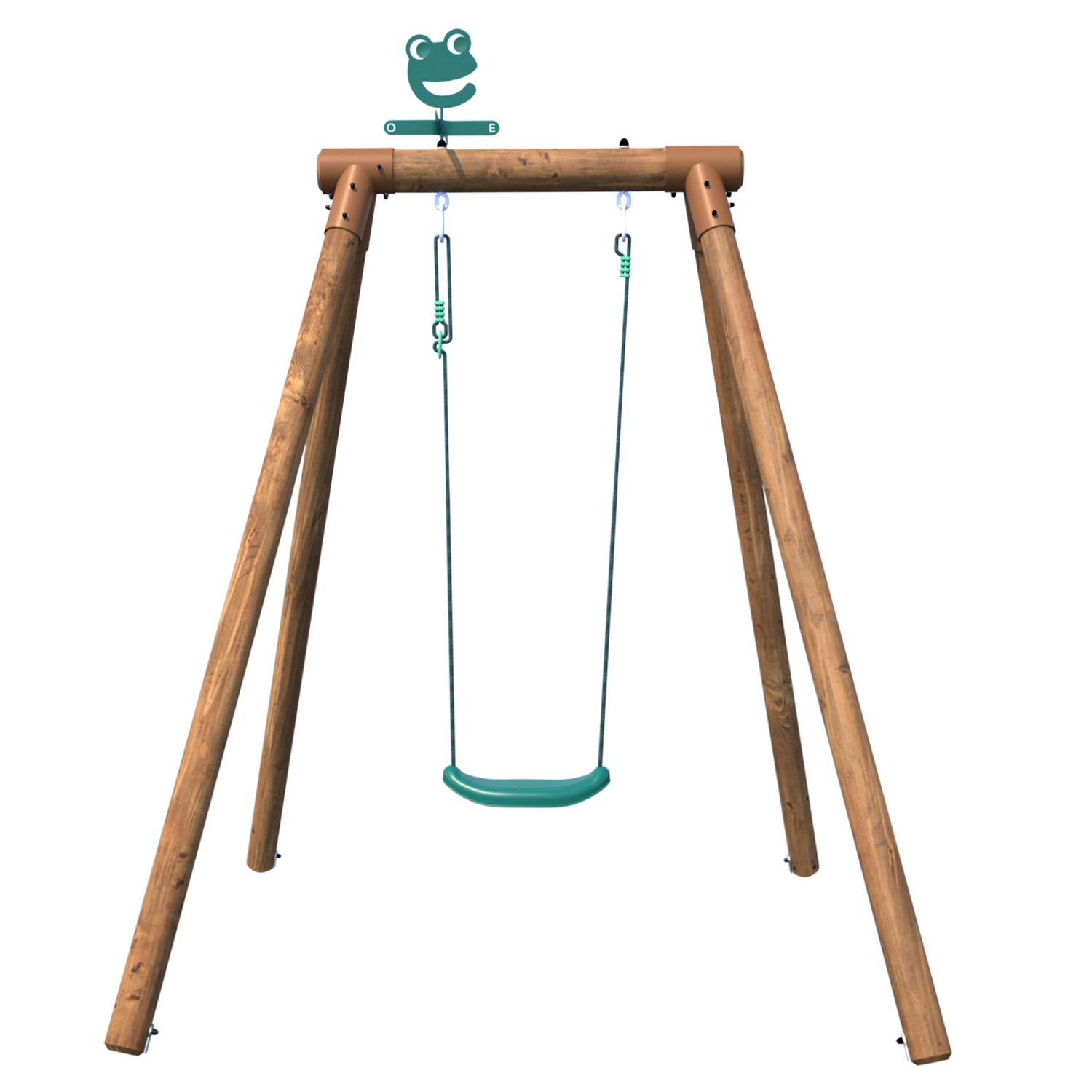 Soulet Holzschaukel Hanna 165 cm x 166 cm x 195 cm Soulet Holzschaukel Hanna 165 cm x 166 cm x 195 cm von soulet