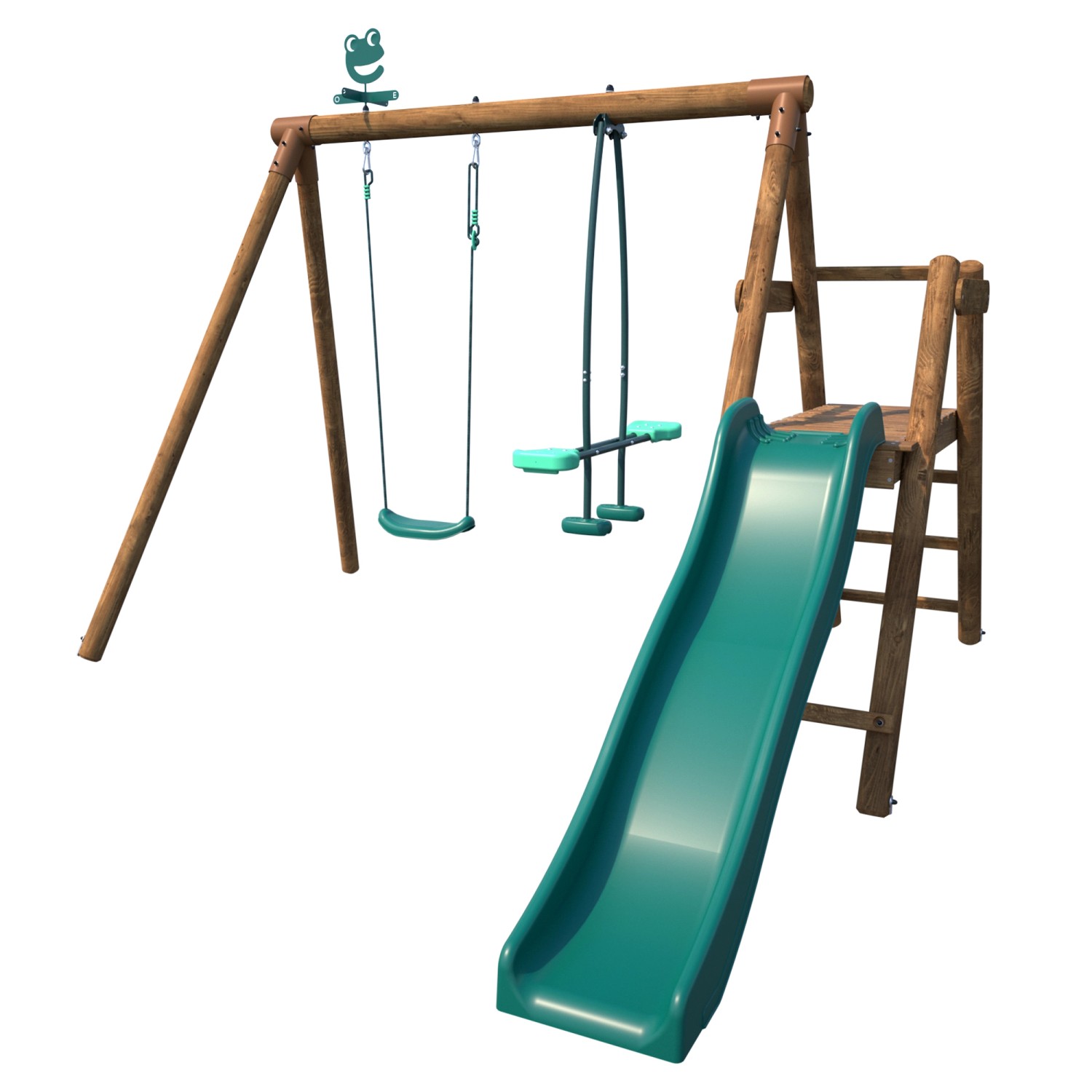 Soulet Holzschaukel Menthe 282 cm x 283 cm x 195 cm Soulet Holzschaukel Menthe 282 cm x 283 cm x 195 cm von soulet