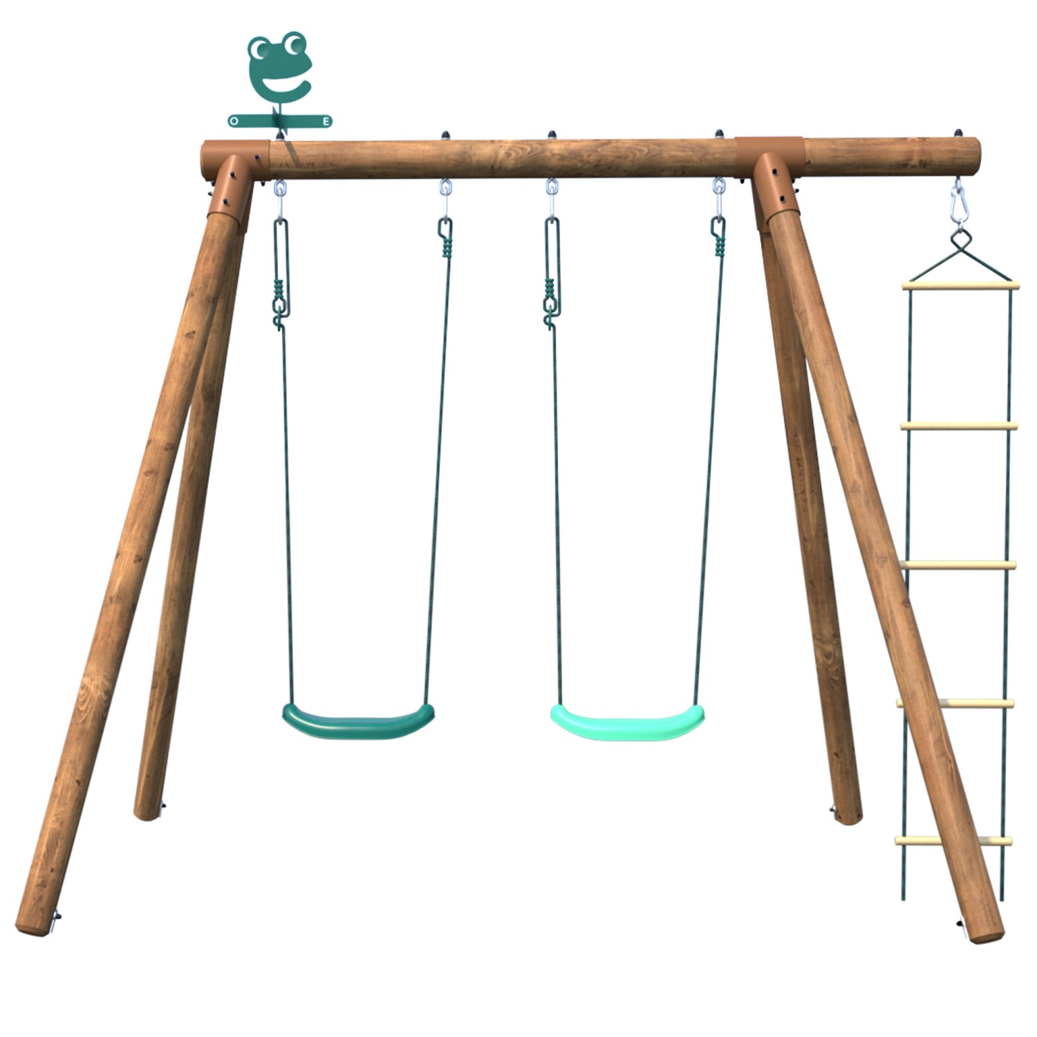 Soulet Holzschaukel Tonka 245 cm x 166 cm x 190 cm Soulet Holzschaukel Tonka 245 cm x 166 cm x 190 cm von soulet