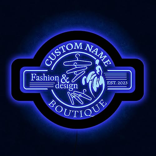 Custom Shop Neon Schild, Boutique Neon Schild, Shop LED Schild Custom, Shop Schild Acryl Neon, Mode und Design Neon Schild, Shop Lichter von soulglass