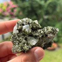 Epidote Quartz - From Turkey von sourceofwitchcraft
