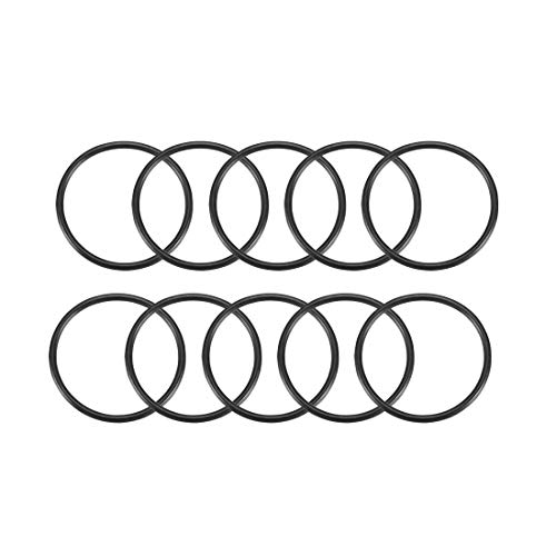 sourcing map 10 Stück Metrische Nitrilkautschuk O-Ringe Dichtung Gummi 53 mm Außendurchm. 47 mm Innendurchm. 3 mm Breite von uxcell