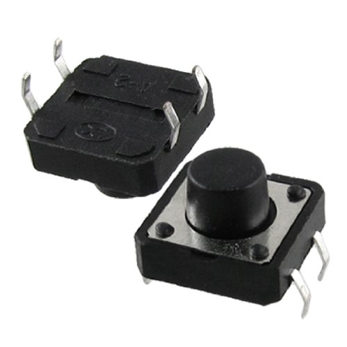 sourcing map 10 x Panel PCB Momentary Taktile Push Button Switch 12 x 12 x 8 mm 4-Pin DIP de sourcing map 10 x Panel PCB Momentary Taktile Push Button Switch 12 x 12 x 8 mm 4-Pin DIP de von sourcing map