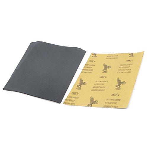28 cmx23 cm Wet Dry Siliziumkarbid Schleifpapier Blatt 1000 Körnung 25 PCS de von uxcell