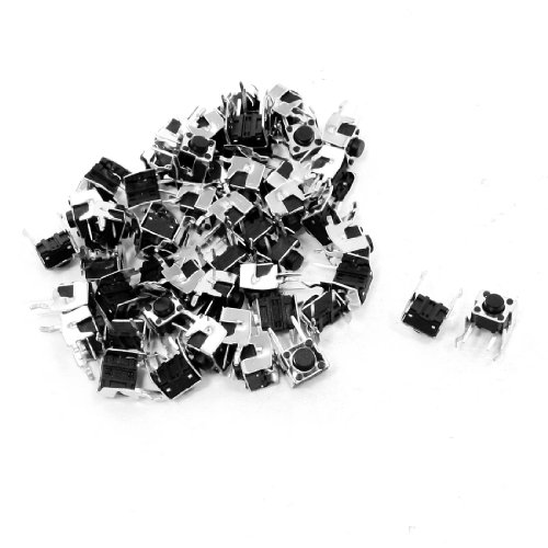 sourcing map 50 Momentary 2 Pin rechts Winkel Taktile Tact Button Switch 6 mm x 6 mm x 5 mm de sourcing map 50 Momentary 2 Pin rechts Winkel Taktile Tact Button Switch 6 mm x 6 mm x 5 mm de von sourcing map