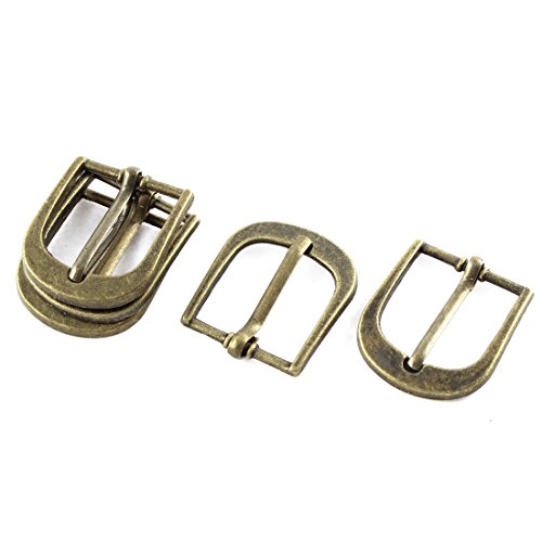 Sourcingmap® Dornschließen in Hufeisenform, Retro-Design, 1 Dorn, 29 mm x 25 mm, bronzefarben, 5 Stück de von uxcell