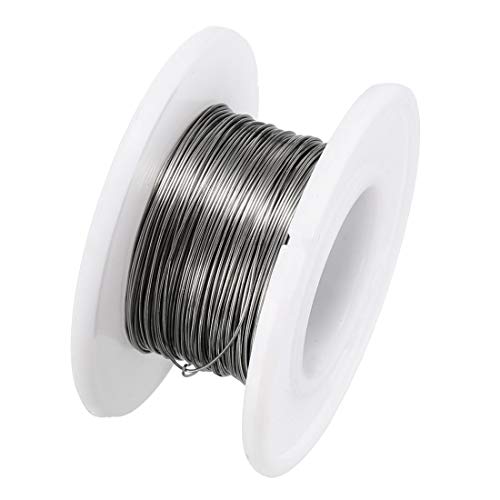 sourcing map 0,32 mm 28AWG Superfein Heizdraht FeCrAl Widerstandsdraht 49ft Länge de von sourcing map