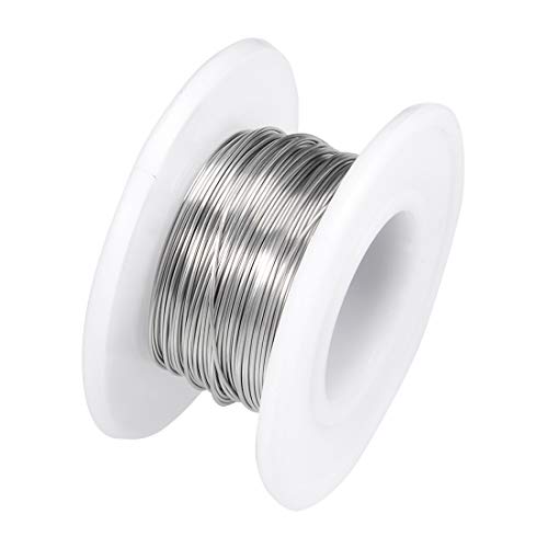 sourcing map 0,4mm 26AWG Heizwiderstand Kabel Nichrome Drähte für Heizelemente 33ft von sourcing map