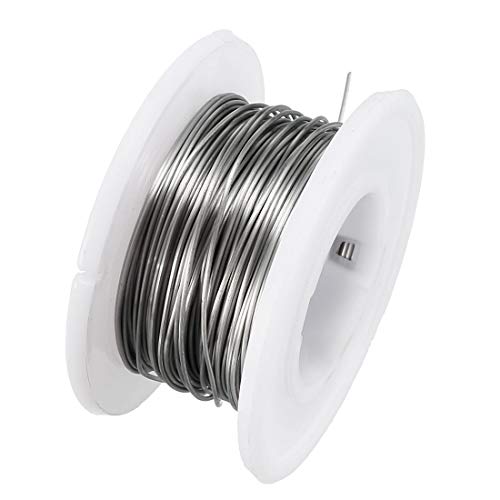 sourcing map 0,5 mm 24AWG Superfein Heizdraht FeCrAl Widerstandsdraht 49ft Länge de von sourcing map