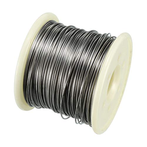 sourcing map 0,8mm Heizdraht 20AWG Superfeiner Kabel FeCrAl Widerstandsdraht 82ft Länge de von sourcing map