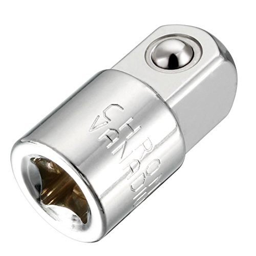 sourcing map 1/4 Zoll (F) zu 3/8 Zoll (M) Antrieb Steckdose Flexibel Adapter Erweiterung DE de von sourcing map